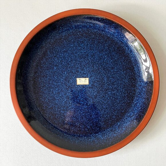 Vintage Suffolk Tableware Henry Watson Pottery England Blue Dinner Plate - Picture 1 of 6